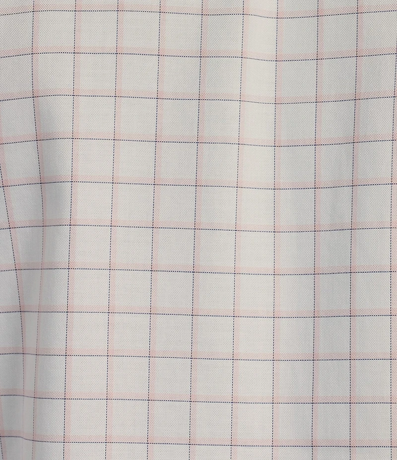 Daniel Cremieux Signature Label Non-iron Checkered Oxford Long Sleeve Woven Shirt
