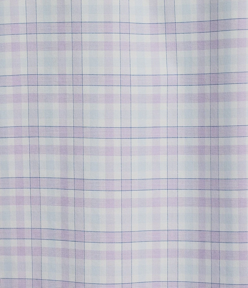 Daniel Cremieux Signature Label Non-Iron Glen Plaid Long Sleeve Woven Shirt