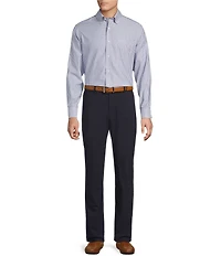 Daniel Cremieux Signature Label Non-Iron Houndstooth Long Sleeve Woven Shirt