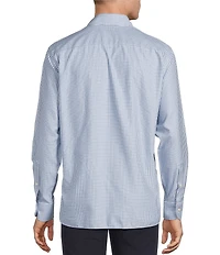 Daniel Cremieux Signature Label Non-Iron Houndstooth Long Sleeve Woven Shirt