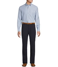 Daniel Cremieux Signature Label Non-Iron Houndstooth Long Sleeve Woven Shirt
