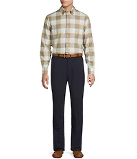 Daniel Cremieux Signature Label Non-Iron Large Check Long Sleeve Woven Shirt