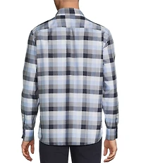 Daniel Cremieux Signature Label Non-Iron Large Check Long Sleeve Woven Shirt