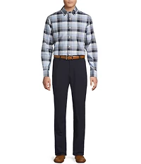 Daniel Cremieux Signature Label Non-Iron Large Check Long Sleeve Woven Shirt
