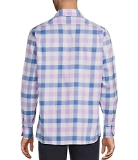 Daniel Cremieux Signature Label Non-Iron Large Plaid Long Sleeve Woven Shirt