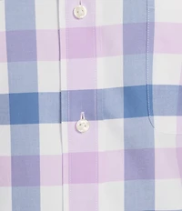 Daniel Cremieux Signature Label Non-Iron Large Plaid Long Sleeve Woven Shirt