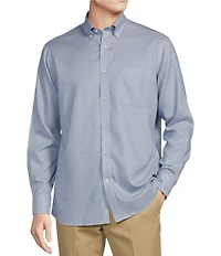 Daniel Cremieux Signature Label Non-Iron Micro Stripe Long Sleeve Woven Shirt
