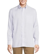 Daniel Cremieux Signature Label Non-Iron Plaid Long Sleeve Woven Shirt