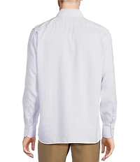 Daniel Cremieux Signature Label Non-Iron Plaid Long Sleeve Woven Shirt