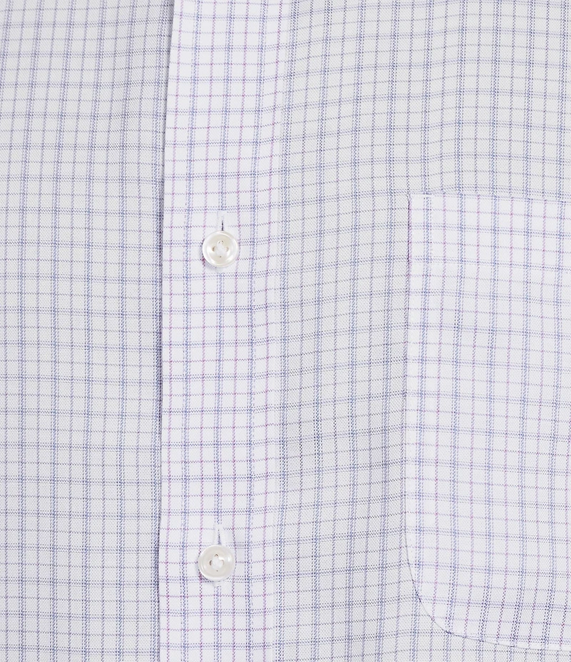 Daniel Cremieux Signature Label Non-Iron Plaid Long Sleeve Woven Shirt