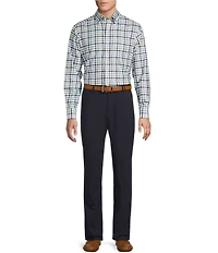 Daniel Cremieux Signature Label Non-Iron Plaid Long Sleeve Woven Shirt