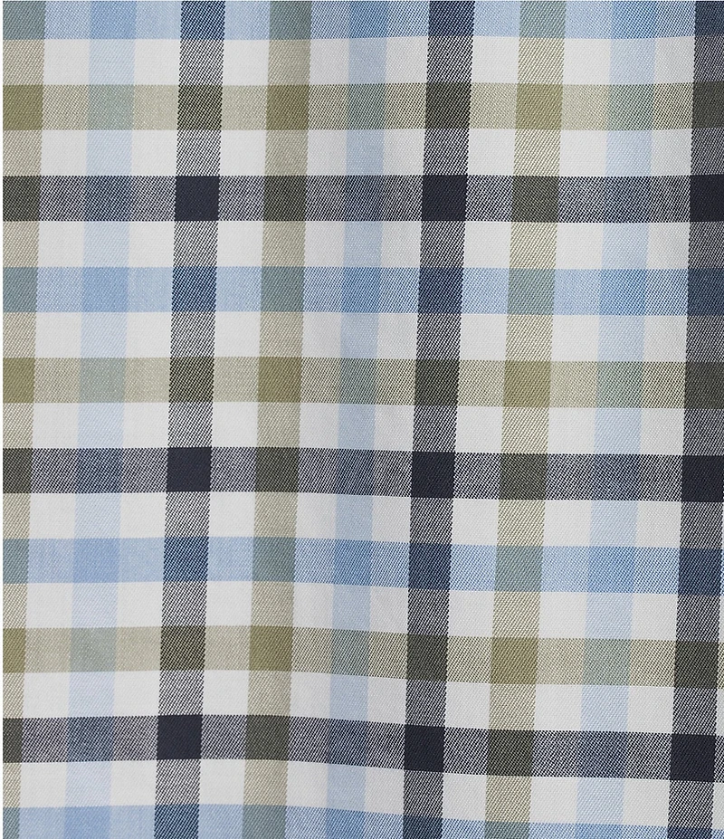 Daniel Cremieux Signature Label Non-Iron Plaid Long Sleeve Woven Shirt