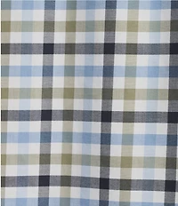 Daniel Cremieux Signature Label Non-Iron Plaid Long Sleeve Woven Shirt