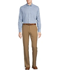 Daniel Cremieux Signature Label Non-Iron Small Plaid Long Sleeve Woven Shirt