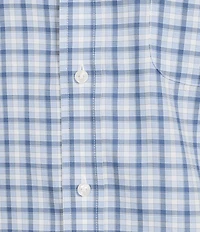 Daniel Cremieux Signature Label Non-Iron Small Plaid Long Sleeve Woven Shirt