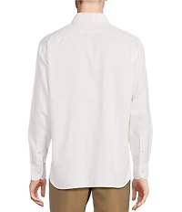 Daniel Cremieux Signature Label Non-Iron Solid Long Sleeve Woven Shirt