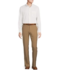 Daniel Cremieux Signature Label Non-Iron Solid Long Sleeve Woven Shirt