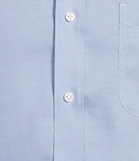 Daniel Cremieux Signature Label Non-Iron Solid Long Sleeve Woven Shirt