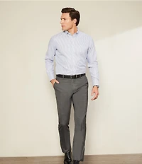 Daniel Cremieux Signature Label Non-Iron Stripe Long Sleeve Woven Shirt