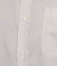 Daniel Cremieux Signature Label Non-Iron Stripe Oxford Long Sleeve Woven Shirt