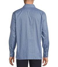Daniel Cremieux Signature Label Non-Iron Traditional Plaid Oxford Long Sleeve Woven Shirt