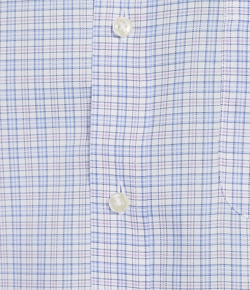 Daniel Cremieux Signature Label Non-Iron Traditional Plaid Oxford Long Sleeve Woven Shirt