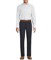 Daniel Cremieux Signature Label Non-Iron Wide Check Long Sleeve Woven Shirt