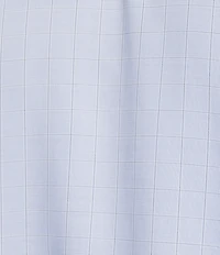 Daniel Cremieux Signature Label Non-Iron Windowpane Long Sleeve Woven Shirt