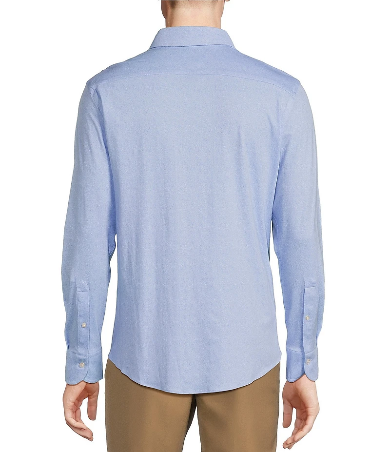 Daniel Cremieux Signature Label Paisley Print Luxe Stretch Long Sleeve Woven Shirt