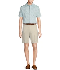 Daniel Cremieux Signature Label Paisley Print Short Sleeve Shirt