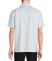 Daniel Cremieux Signature Label Paisley Short Sleeve Woven Camp Shirt