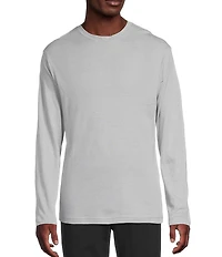 Daniel Cremieux Signature Label Pima Cotton Long Sleeve Striped T-Shirt