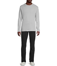 Daniel Cremieux Signature Label Pima Cotton Long Sleeve Striped T-Shirt