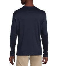 Daniel Cremieux Signature Label Pima Cotton Long Sleeve T-Shirt