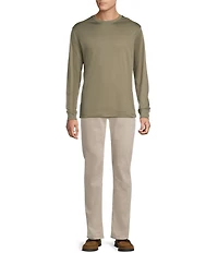 Daniel Cremieux Signature Label Pima Cotton Long Sleeve T-Shirt