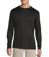 Daniel Cremieux Signature Label Pima Cotton Long Sleeve T-Shirt