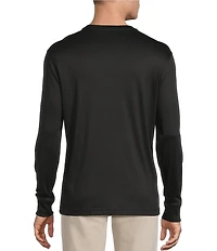 Daniel Cremieux Signature Label Pima Cotton Long Sleeve T-Shirt