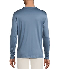 Daniel Cremieux Signature Label Pima Cotton Long Sleeve T-Shirt