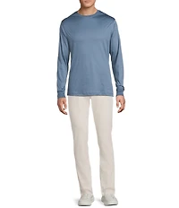 Daniel Cremieux Signature Label Pima Cotton Long Sleeve T-Shirt