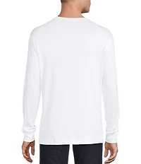 Daniel Cremieux Signature Label Pima Cotton Long Sleeve T-Shirt