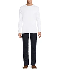 Daniel Cremieux Signature Label Pima Cotton Long Sleeve T-Shirt