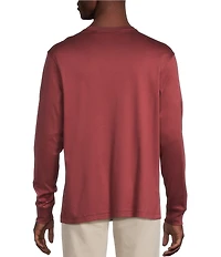 Daniel Cremieux Signature Label Pima Cotton Long Sleeve T-Shirt
