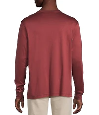 Daniel Cremieux Signature Label Pima Cotton Long Sleeve T-Shirt