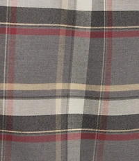 Daniel Cremieux Signature Label Plaid Cashmere Blend Long Sleeve Woven Shirt