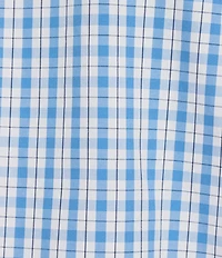Daniel Cremieux Signature Label Poplin Check Short Sleeve Woven Shirt