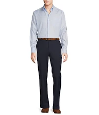 Daniel Cremieux Signature Label Solid Canclini Long Sleeve Woven Shirt