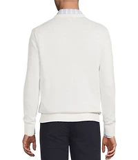 Daniel Cremieux Signature Label Solid Crew Neck Sweater