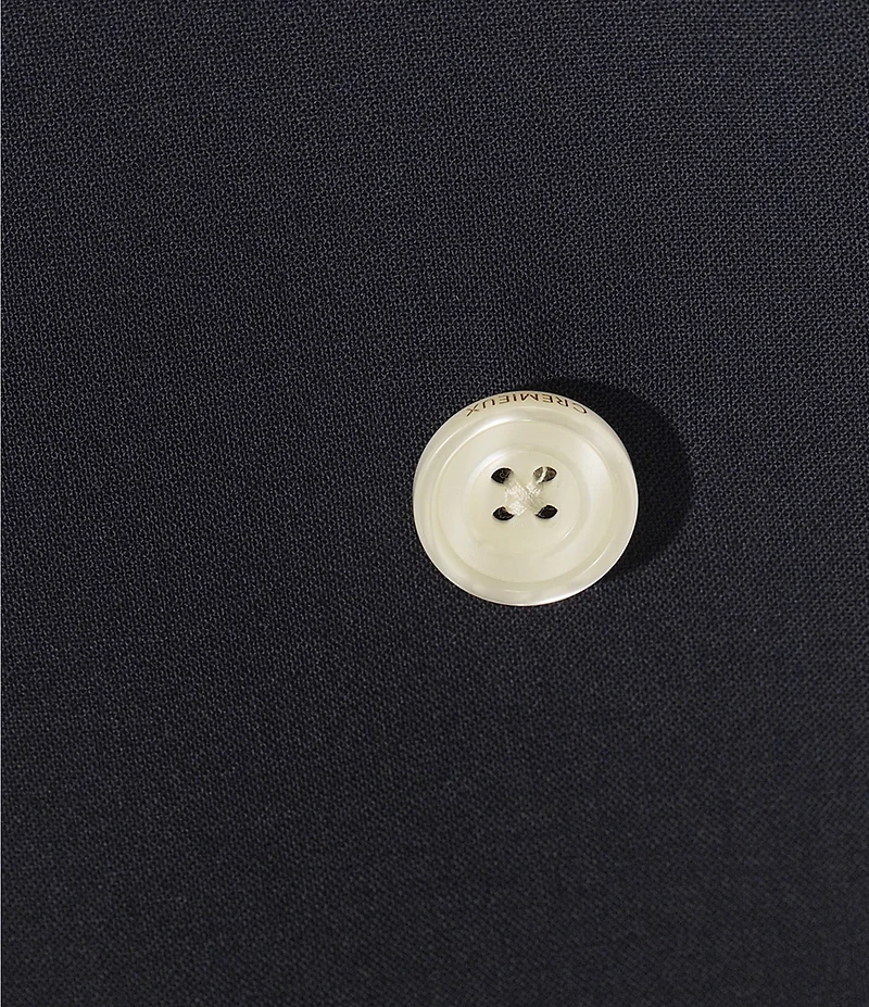 Daniel Cremieux Signature Label Solid Double Breasted Travel Blazer