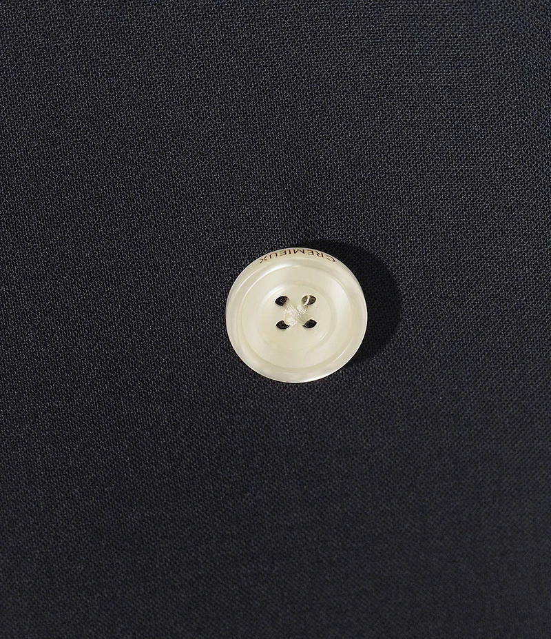 Daniel Cremieux Signature Label Solid Double Breasted Travel Blazer