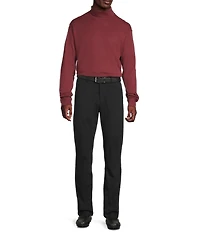 Daniel Cremieux Signature Label Solid Interlock Turtleneck Shirt